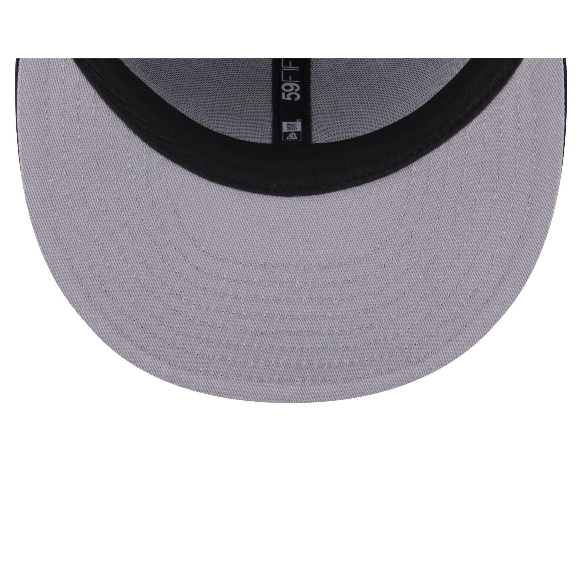 Notre Dame Fighting Irish Navy 59FIFTY Fitted Hat Male Product Image