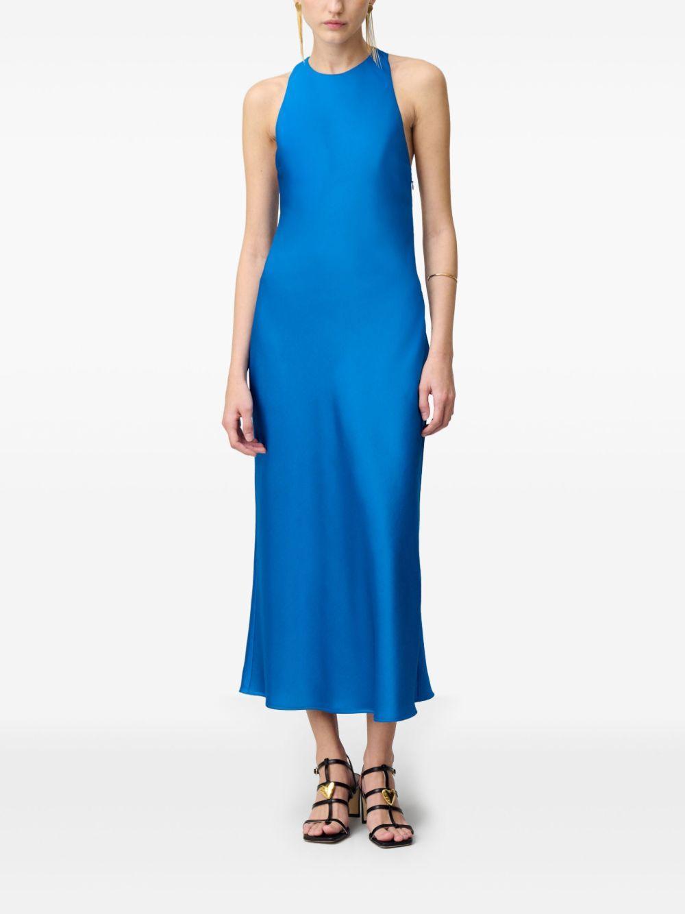 open-back satin maxi dress Product Image