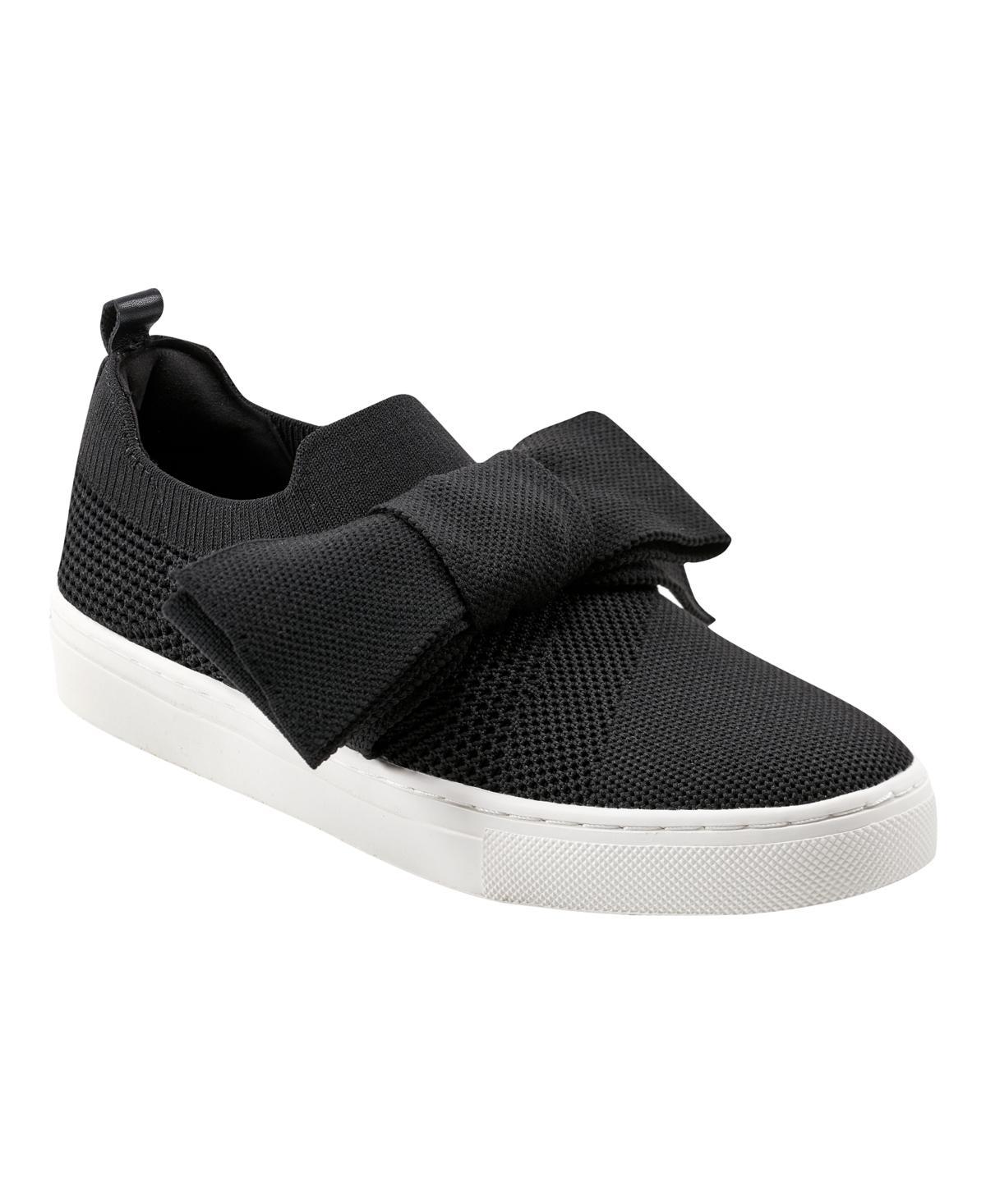 Bandolino Womens Bryce Bow Knit Slip On Sneakers Product Image