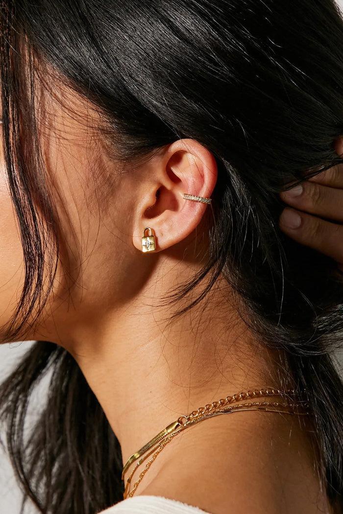 Priscilla Baguette Ear Cuff Product Image