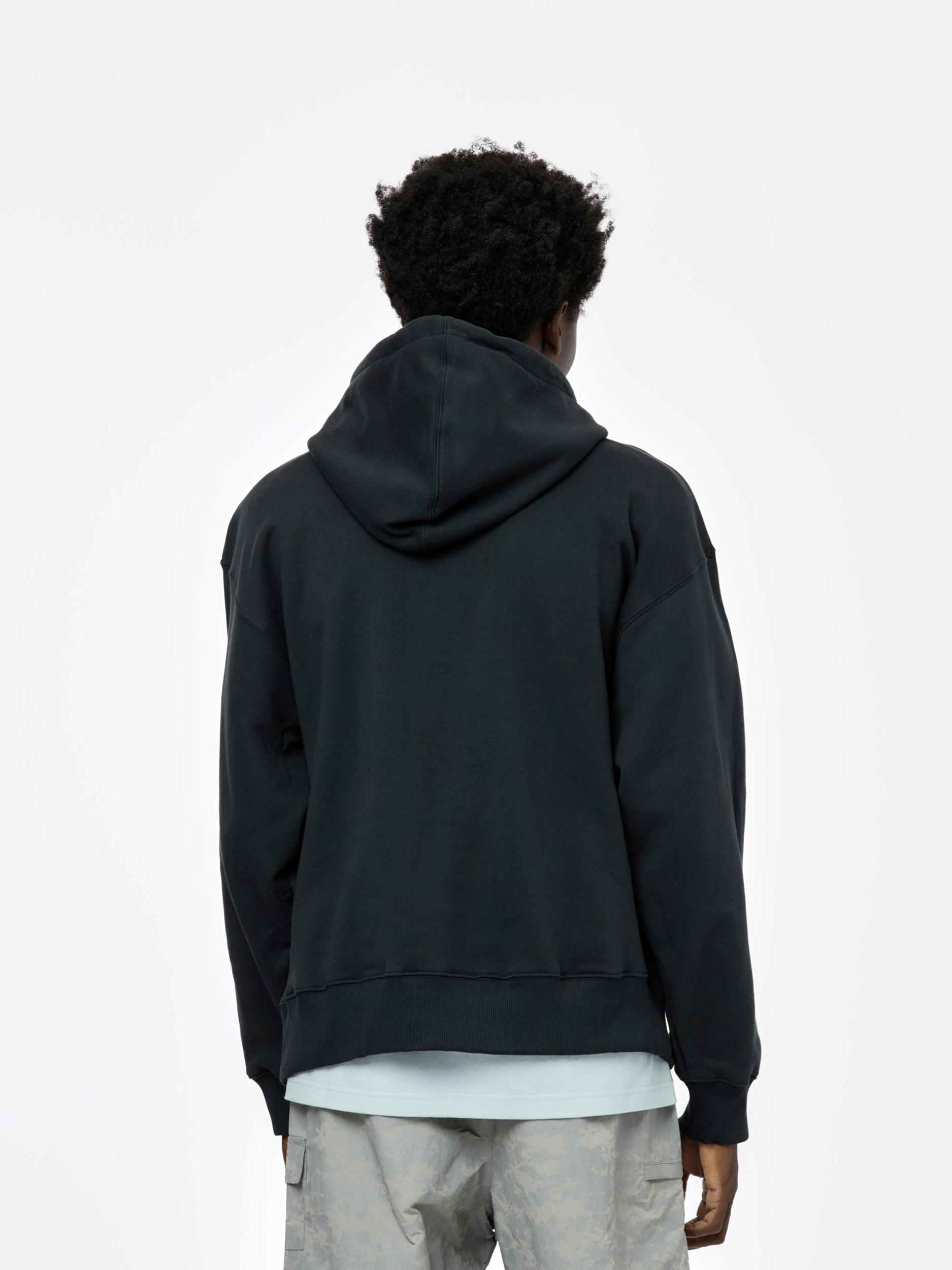 Metal Boxy Hooded Sweater (Moonless Night) Product Image