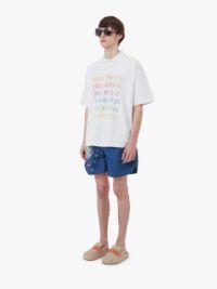 LOGO POLO SHIRT - PRIDE CAPSULE in white | JW Anderson US  Product Image