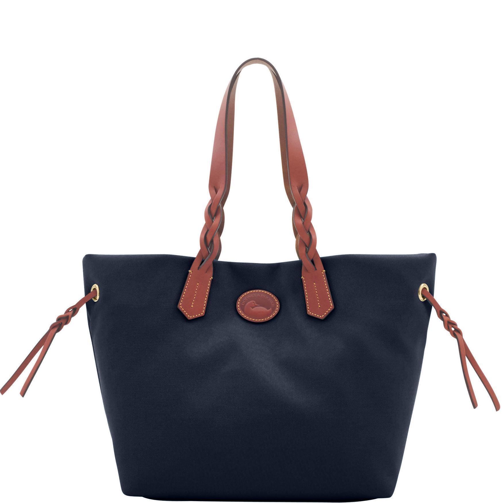 Dooney & Bourke Womens Nylon Fabric Shopper Bag in Red Product Image