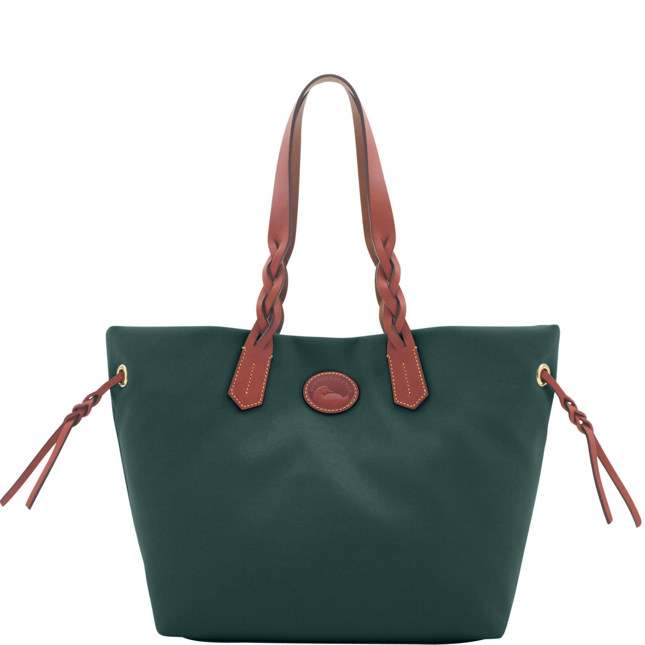 Dooney & Bourke Womens Nylon Fabric Shopper Bag in Red Product Image