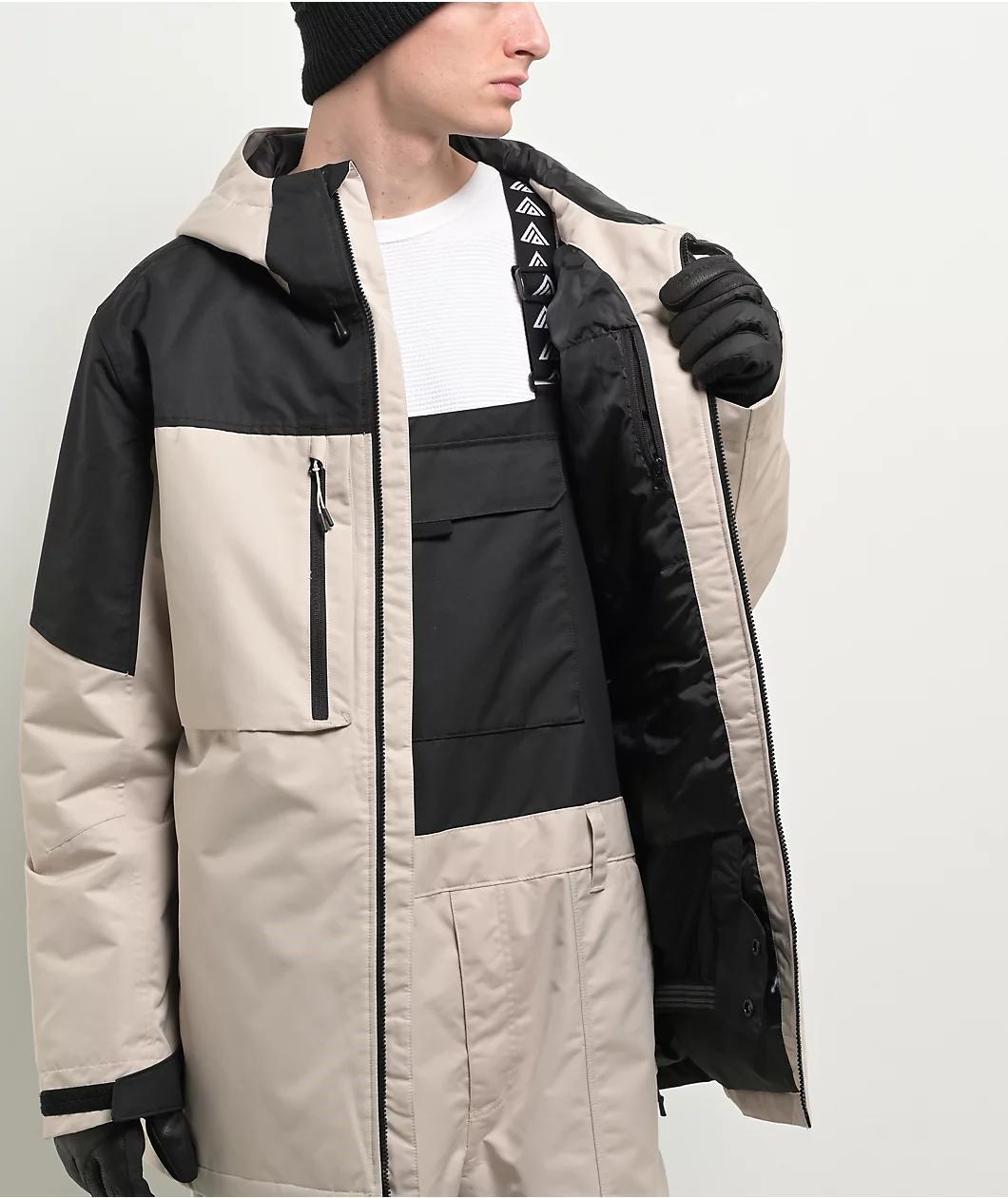 Aperture Mission Natural & Black 10K Snowboard Jacket Product Image