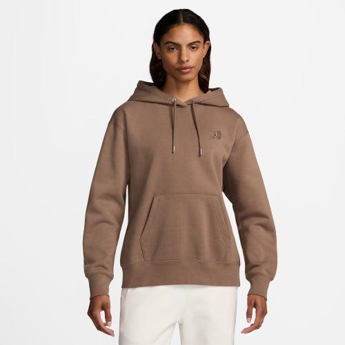 Jordan Flight Fleece Women's Satin-Lined Pullover Hoodie Product Image
