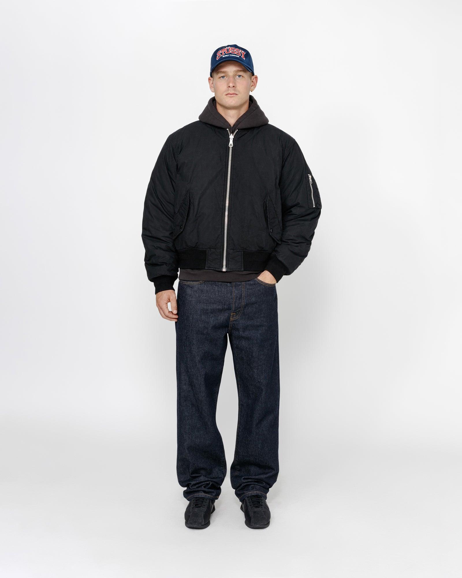 WAXED BUILT BOMBER JACKET Male Product Image