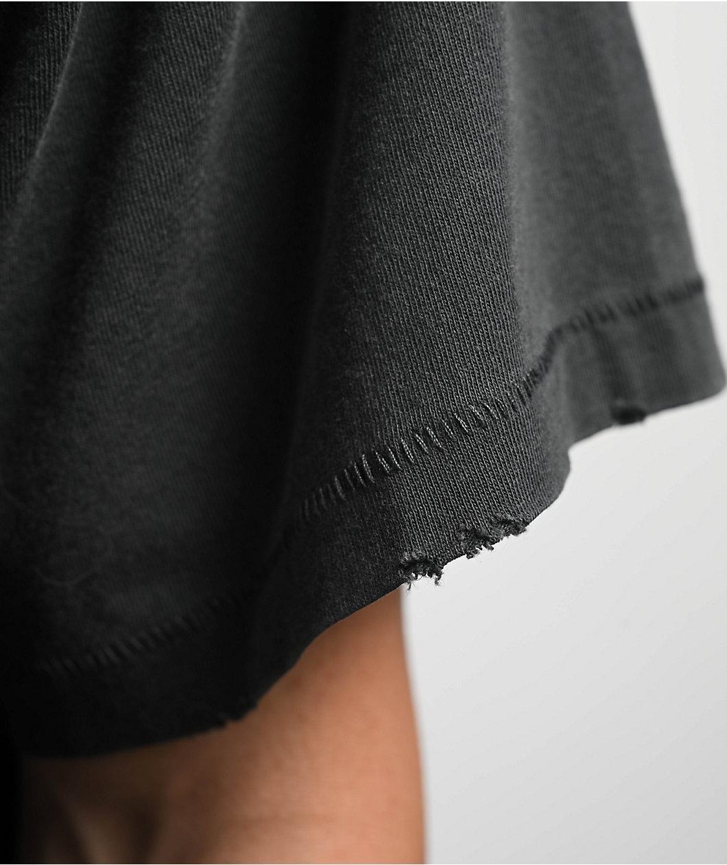 A.LAB Wrong Dog Washed Black T-Shirt Product Image