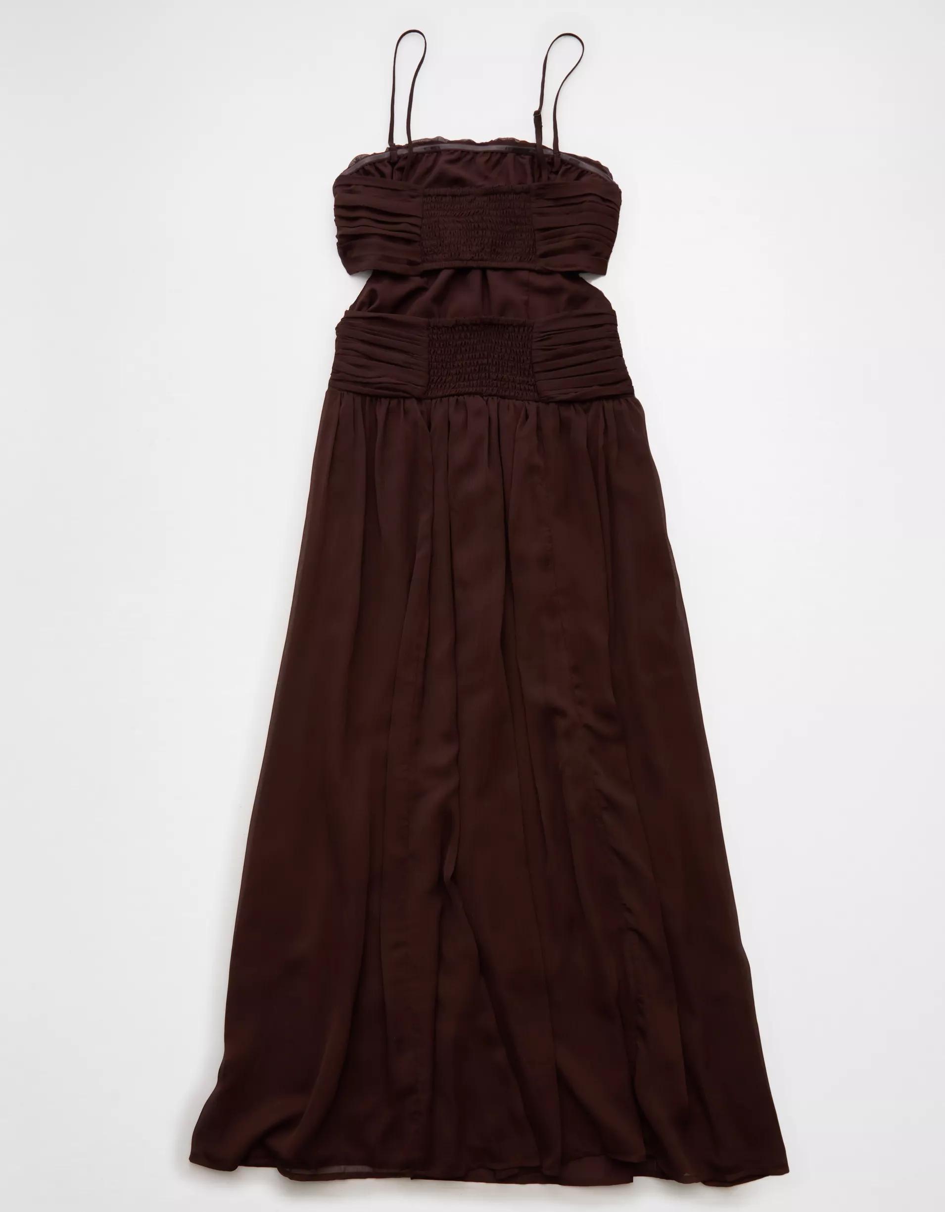 AE Strapless Cut-Out Maxi Dress Product Image