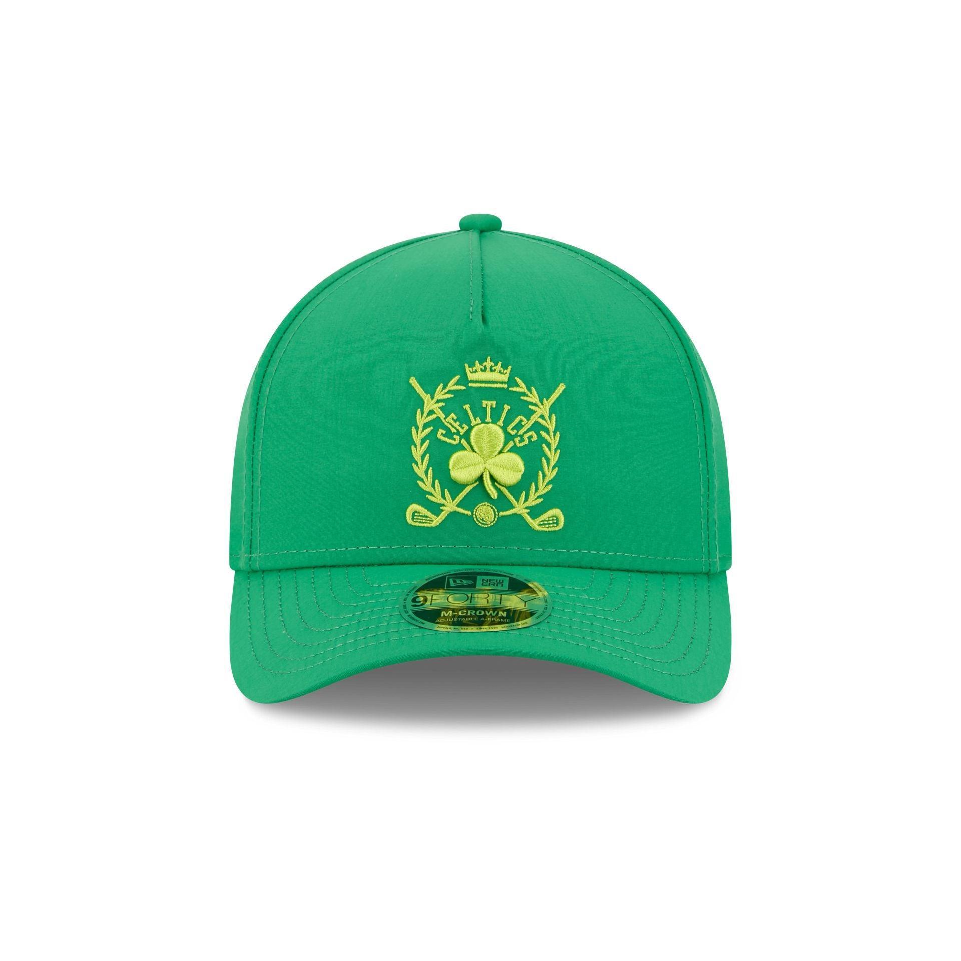 Boston Celtics Tee Time 9FORTY M-Crown A-Frame Snapback Hat Male Product Image