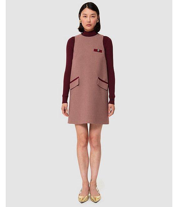 Tara Jarmon Prudie Knit Mock Neck Long Sleeve Sweater Product Image
