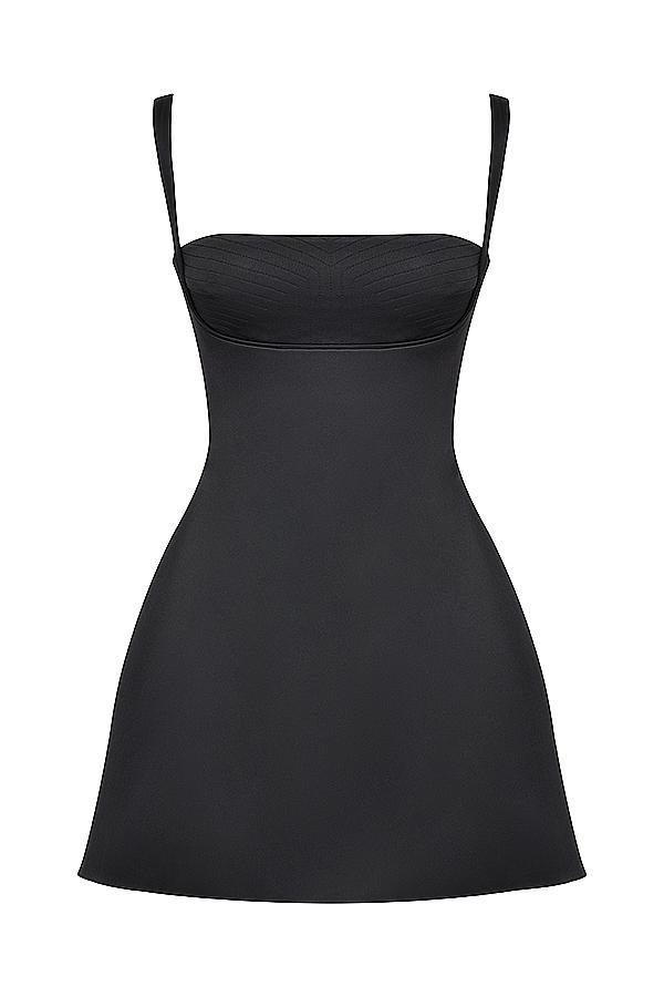 Kara  black mini dress Product Image