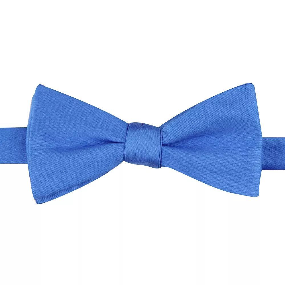 Men's Bespoke Pre-Tied Sateen Bow Tie, Cadet Sateen Product Image
