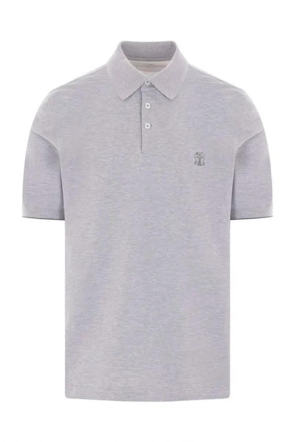 Mens Rino Cotton and Cashmere Knit Polo Shirt Product Image