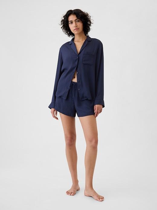Satin PJ Shorts Product Image