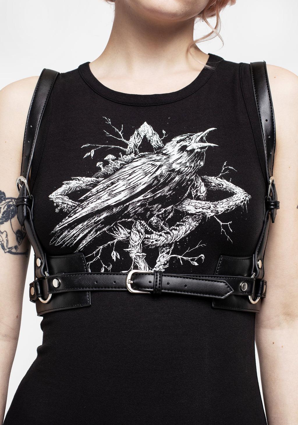 Maeve Western Antique Silver Harness Product Image