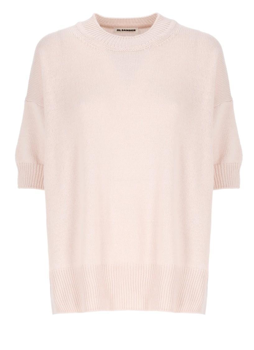 JIL SANDER Cashmere Sweater In Pink Product Image