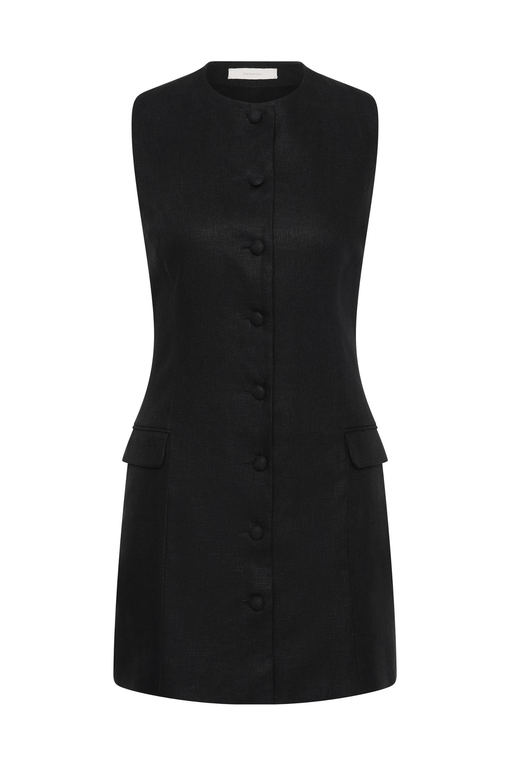 Jane Vest Black Product Image