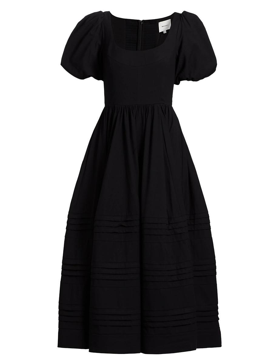Womens Everlyn Cotton Midi-Dress Size 0 Product Image