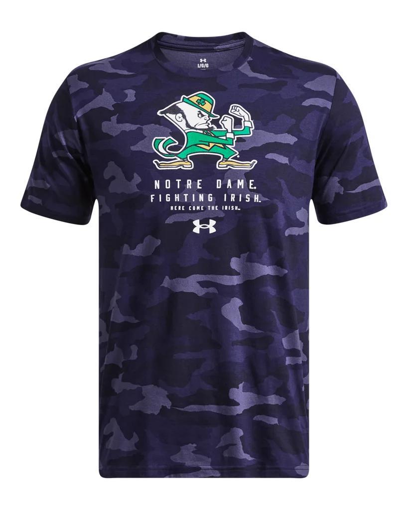 Men's UA Performance Cotton Camo Collegiate T-Shirt Product Image