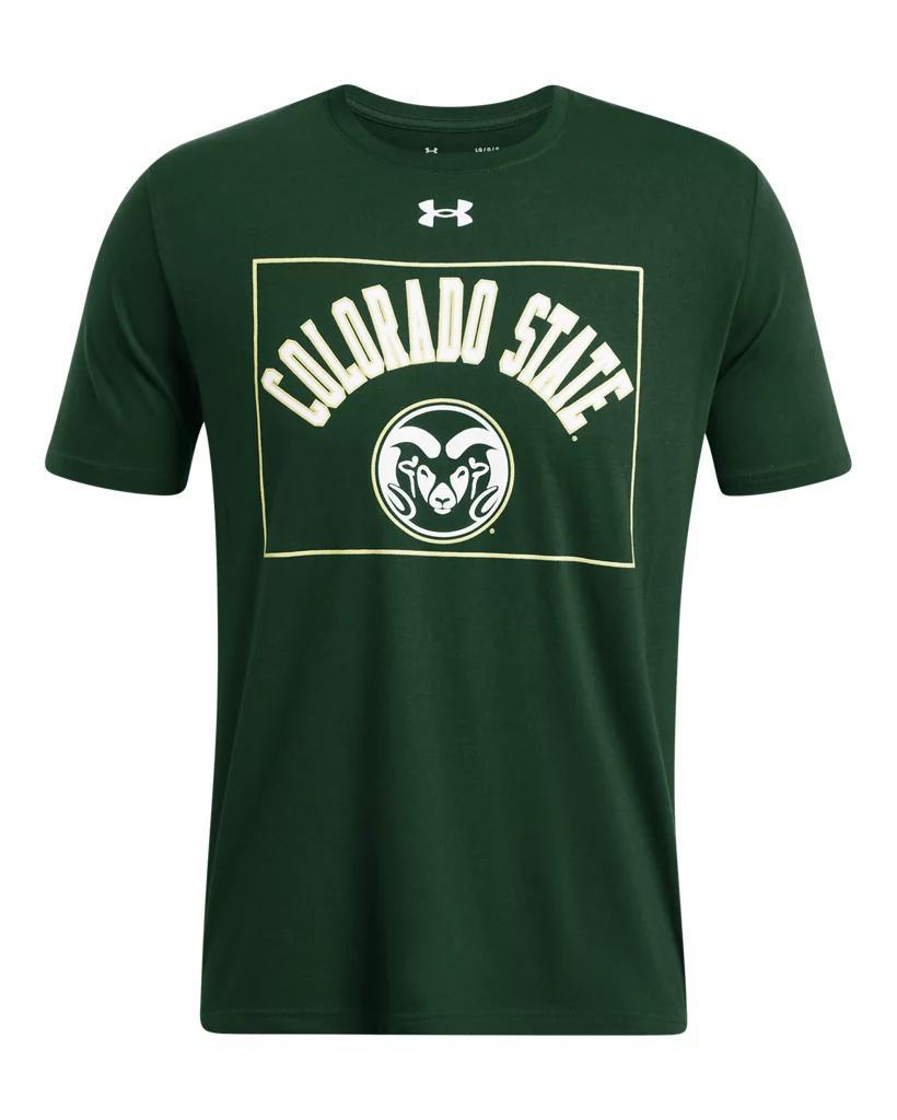 Men's UA Performance Cotton Collegiate Short Sleeve Product Image