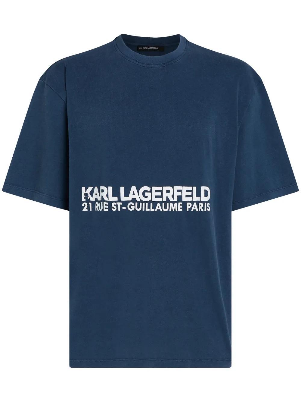 Emory Heathered Spencer Cotton T-Shirt Product Image