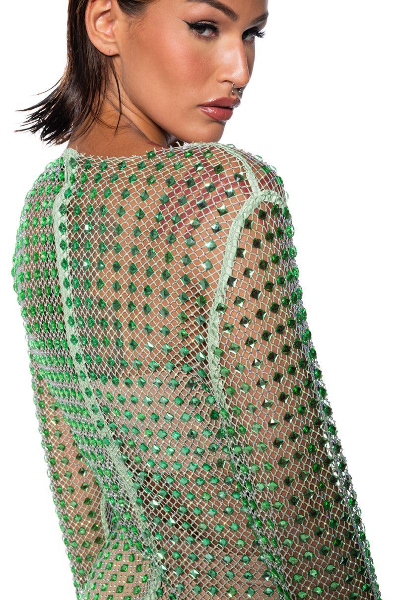 EMERALD CITY MINI DRESS Product Image