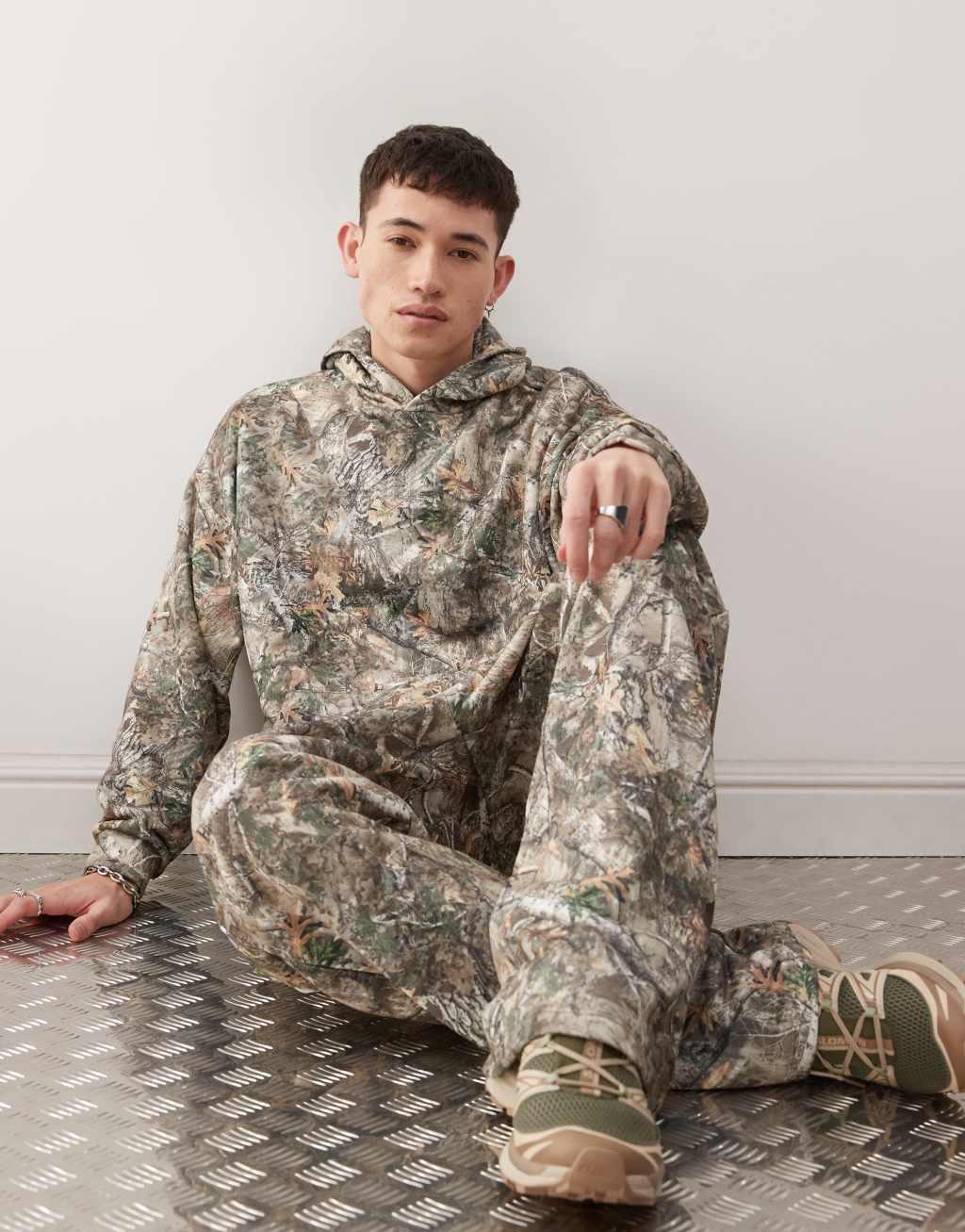 COLLUSION tree camo hoodie - part of a set Product Image