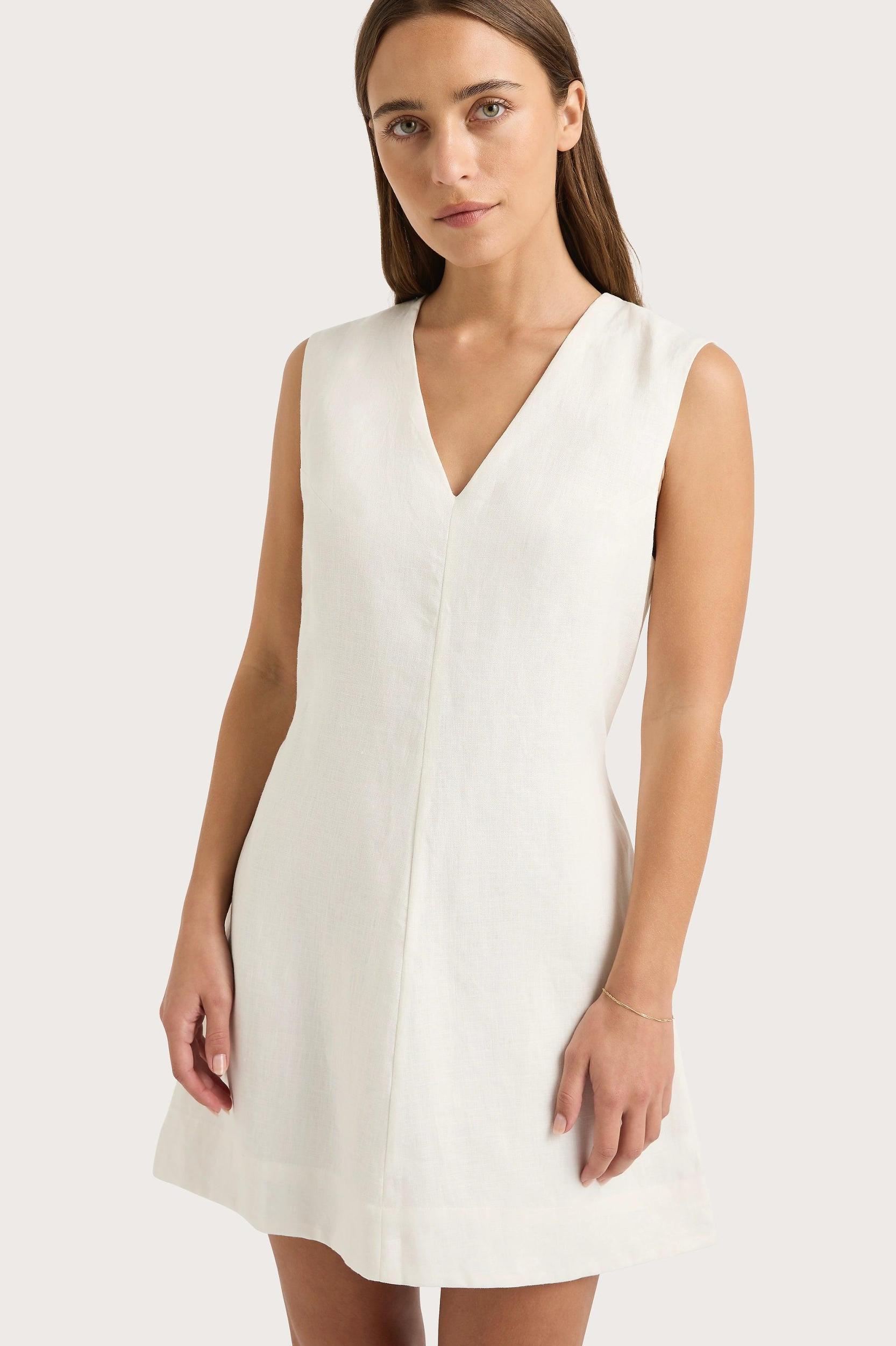 Daiane Mini Dress White Product Image