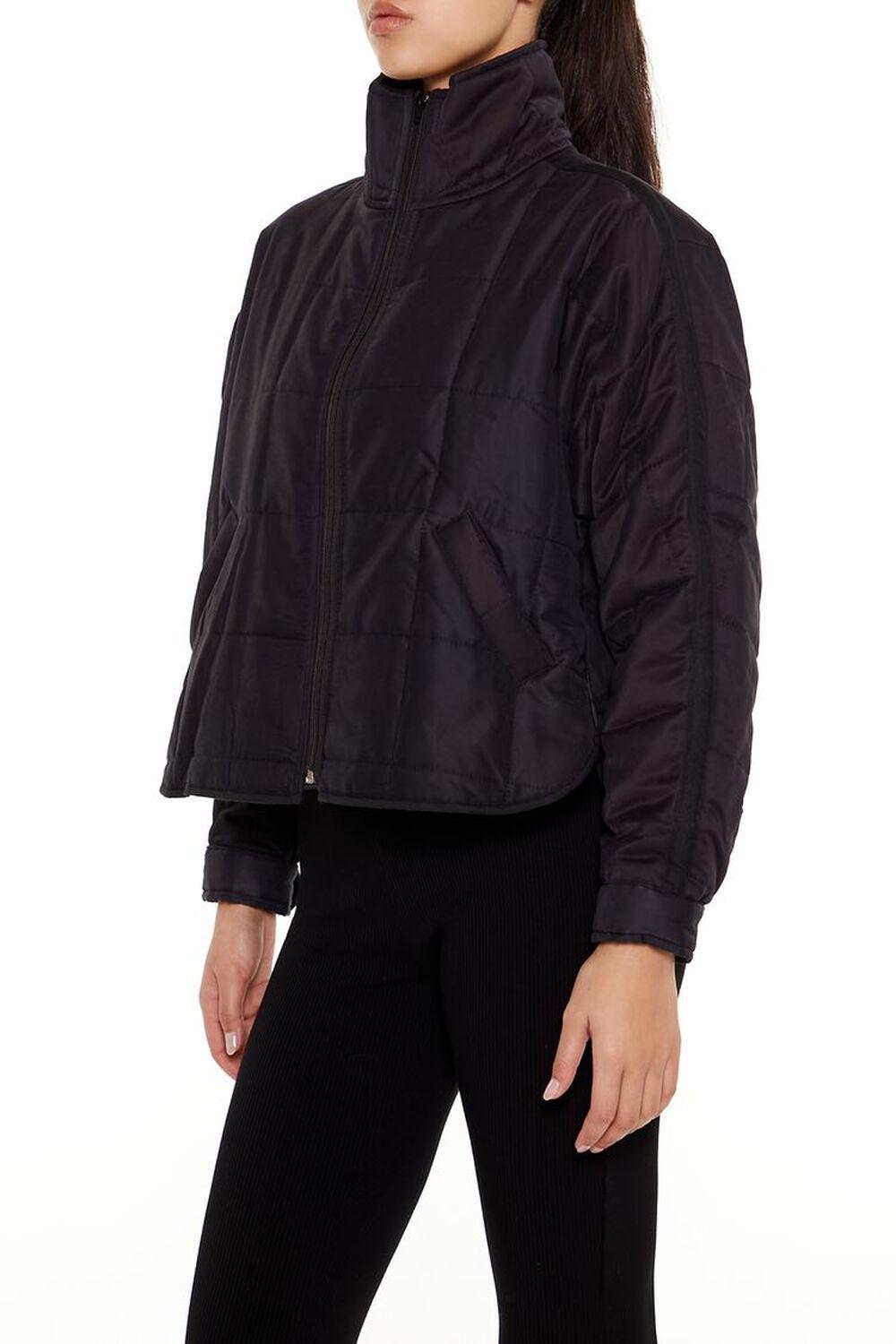 Quilted Dolphin-Hem Jacket | Forever 21 Product Image
