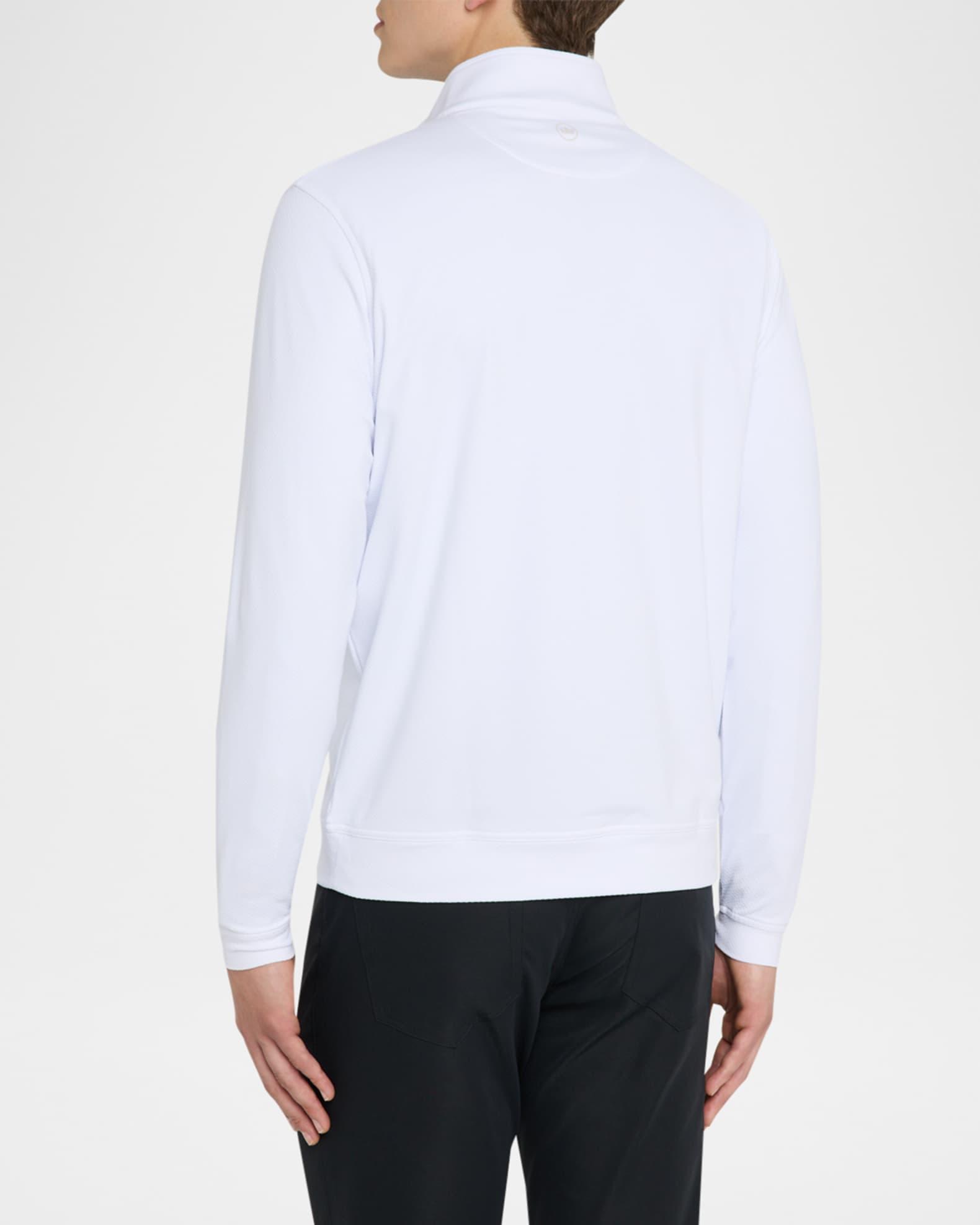 Men's Perth Crosshatch Performance Quarter-Zip Sweater Product Image