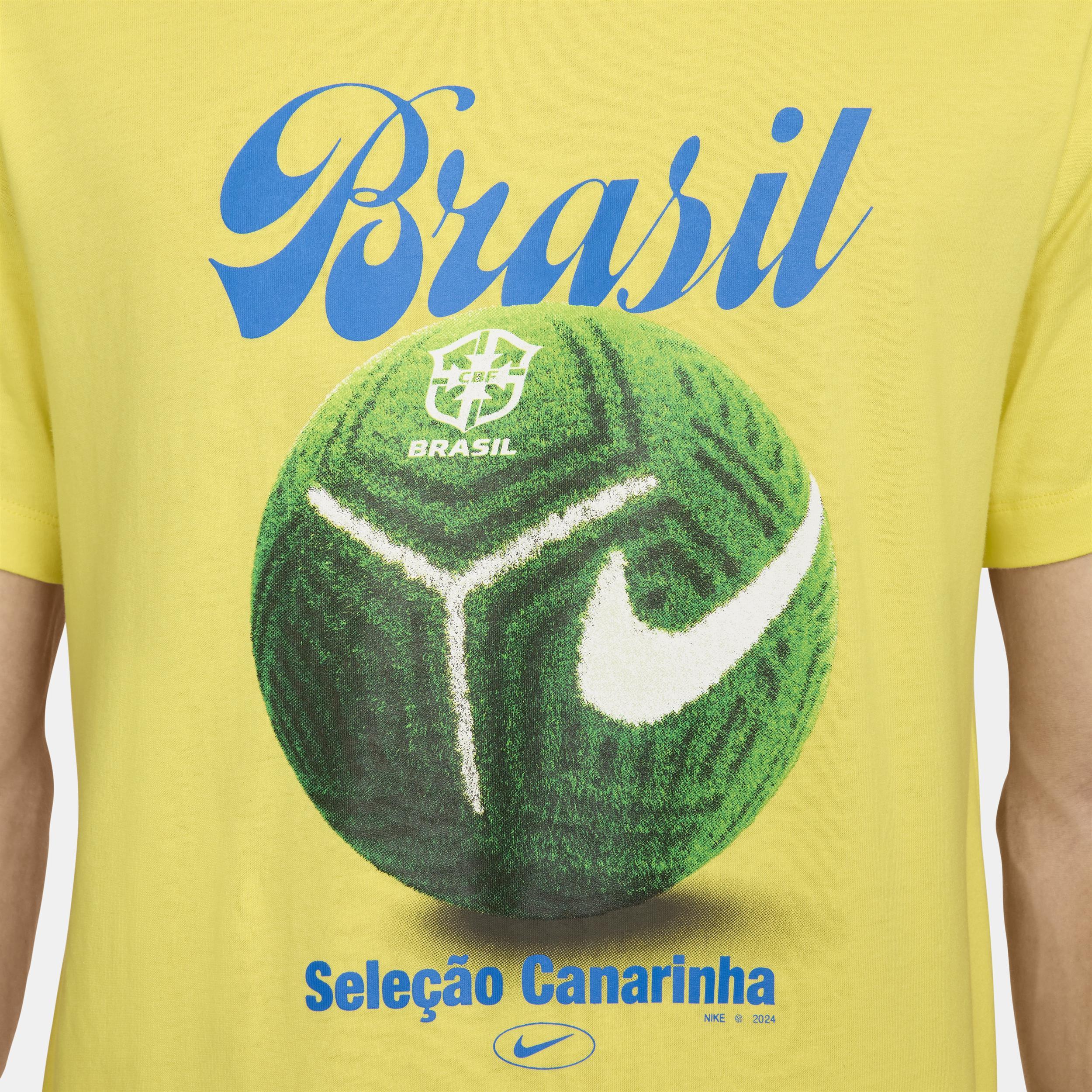 Brazil Home Field Nike Mens Soccer T-Shirt Product Image