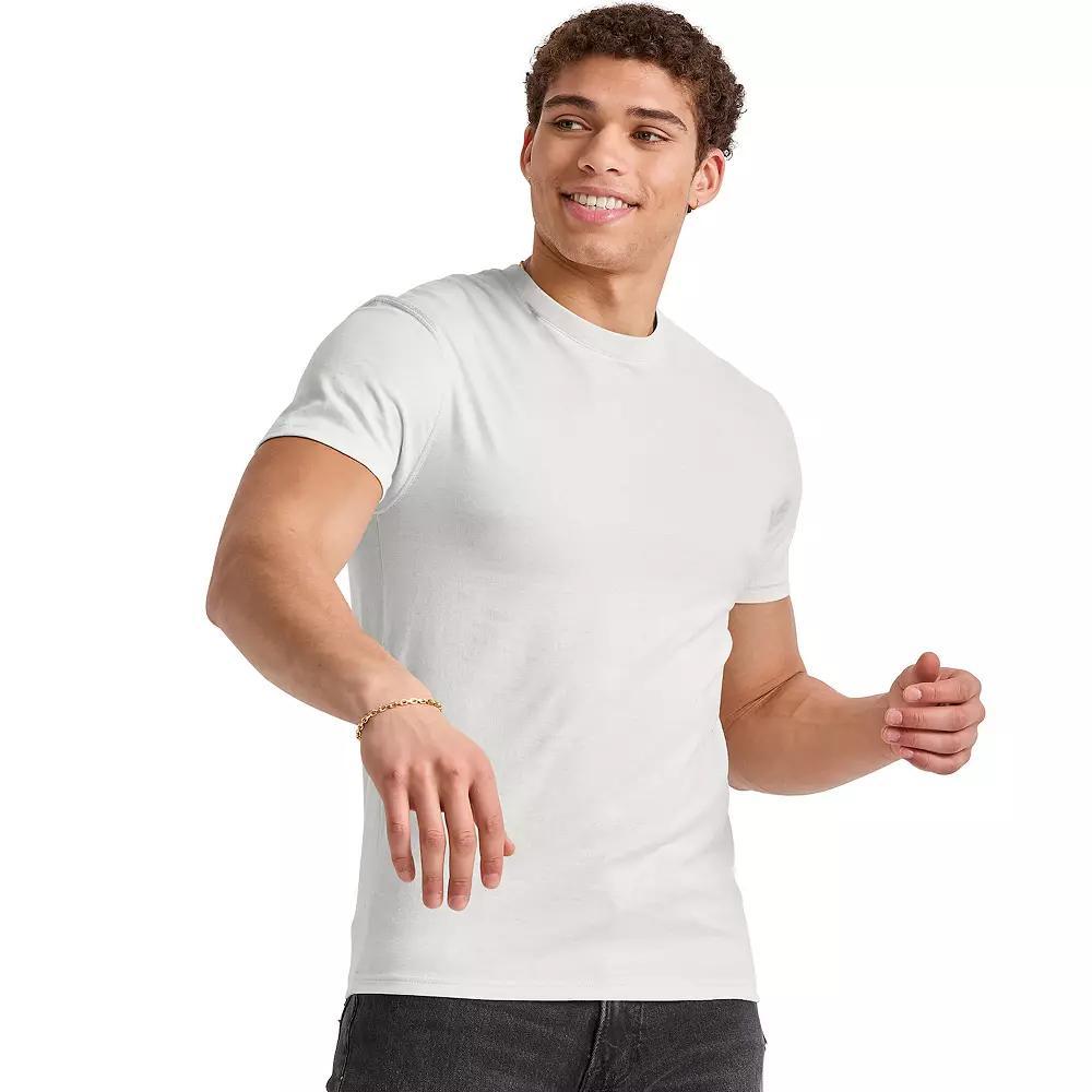 Men's Hanes Originals Tri-blend Tee, Size: XL, Eco White Product Image