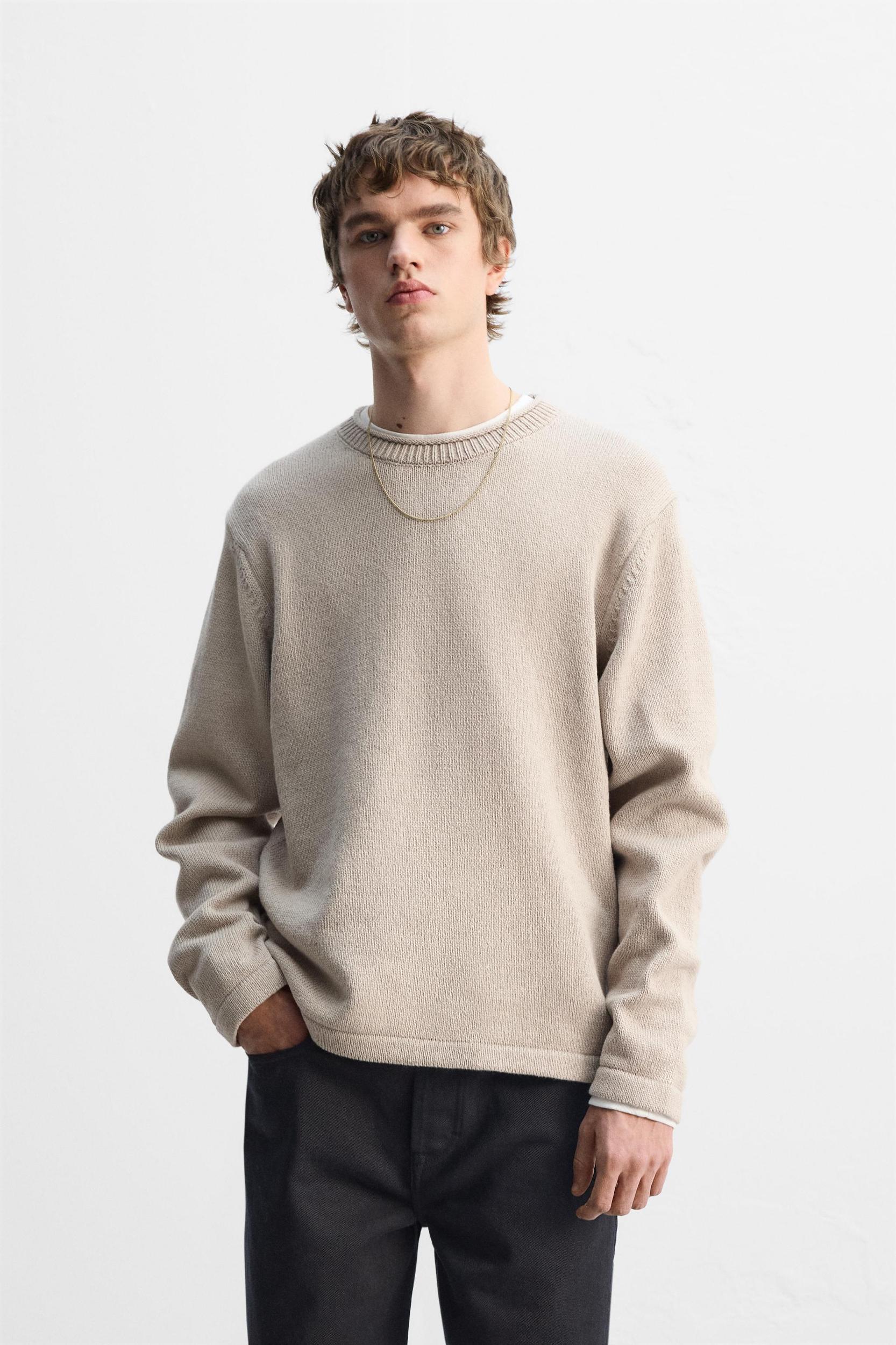 TURN-UP CUFF SWEATER Product Image