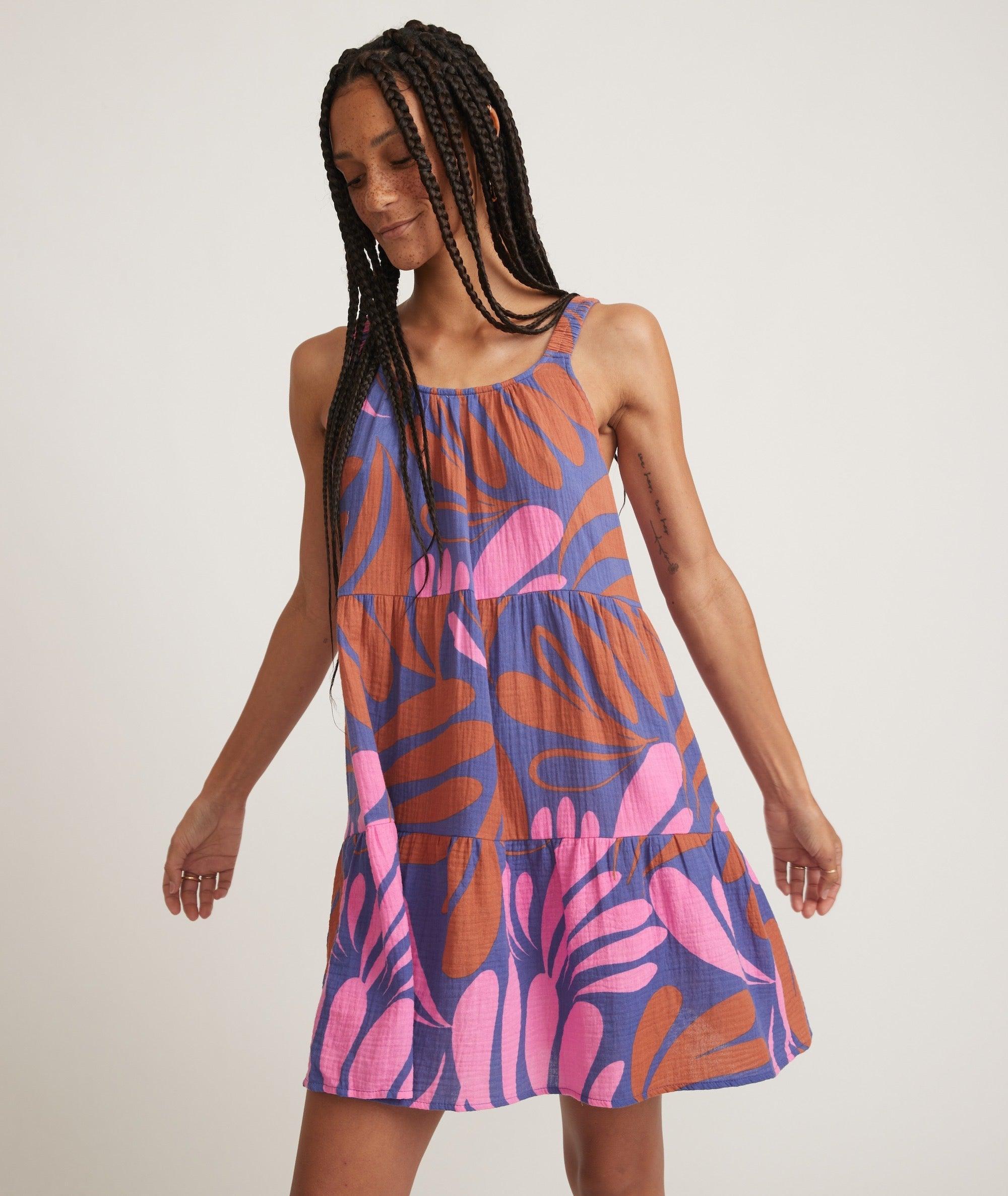 Leila Double Cloth Mini Dress Product Image