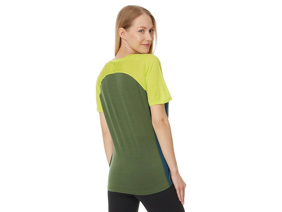 Smartwool Ultralite Mountain Bike Short Sleeve Tee (Fern ) Women's Clothing Product Image