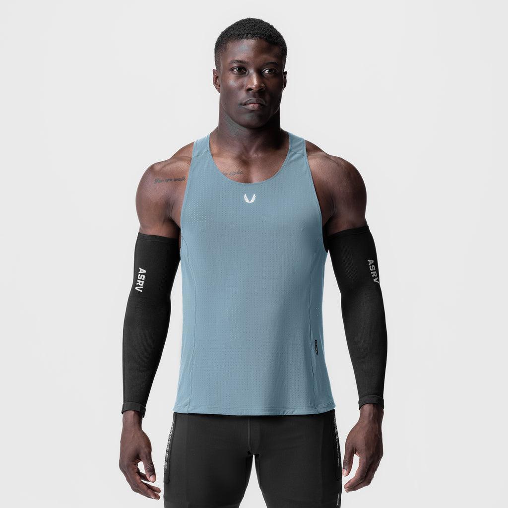 0949. Laser-Vent™ Singlet Tank - Slate Grey Product Image