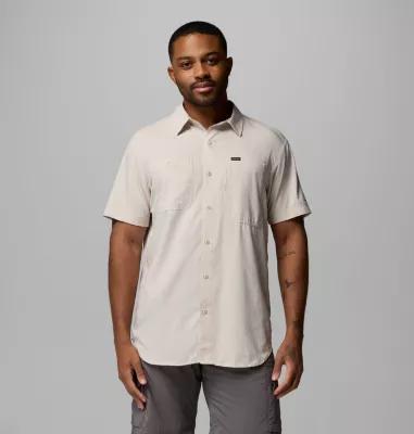 Columbia Mens Silver Ridge Utility Lite Short Sleeve Shirt Tall- Product Image