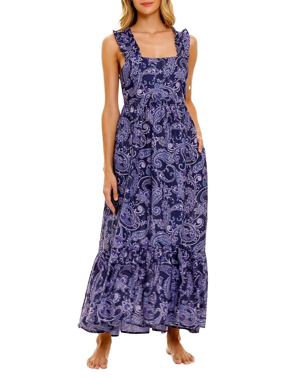 Womens Summer Soire Mika Syrus Linen Maxi Dress Product Image