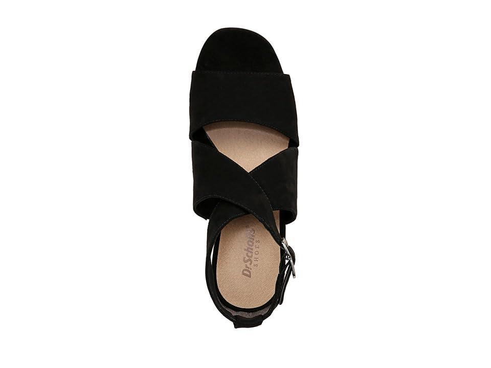 Dr. Scholl's Maya Block Heel Sandal Microfiber) Women's Sandals Product Image