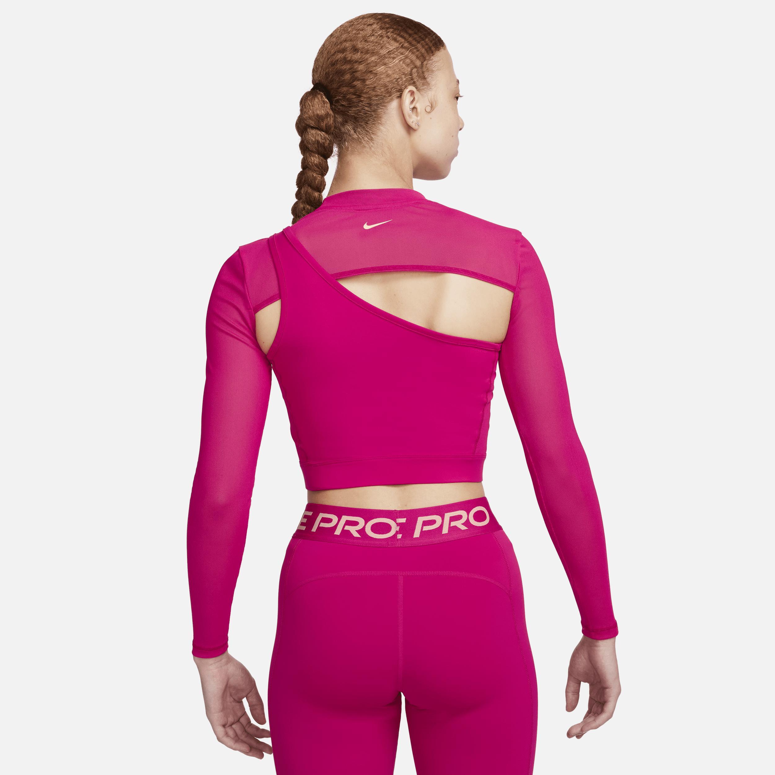 Nike Pro Women's Long-Sleeve Cropped Top Product Image