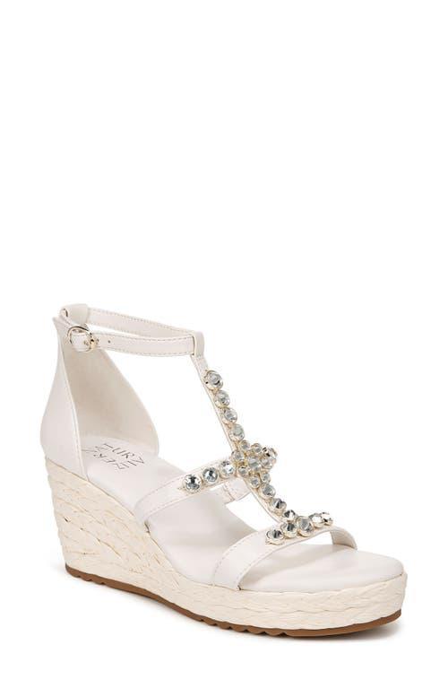 Naturalizer Serena Ankle Straps (Light Blue Metallic Leather) Women's Sandals Product Image