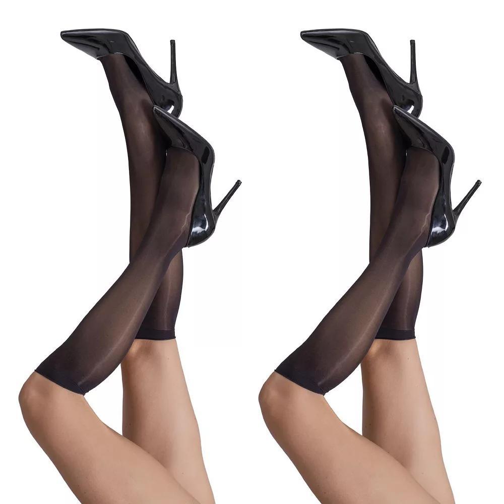LECHERY Shiny Sheer Knee-High Sock Set Womens at Urban Outfitters Product Image