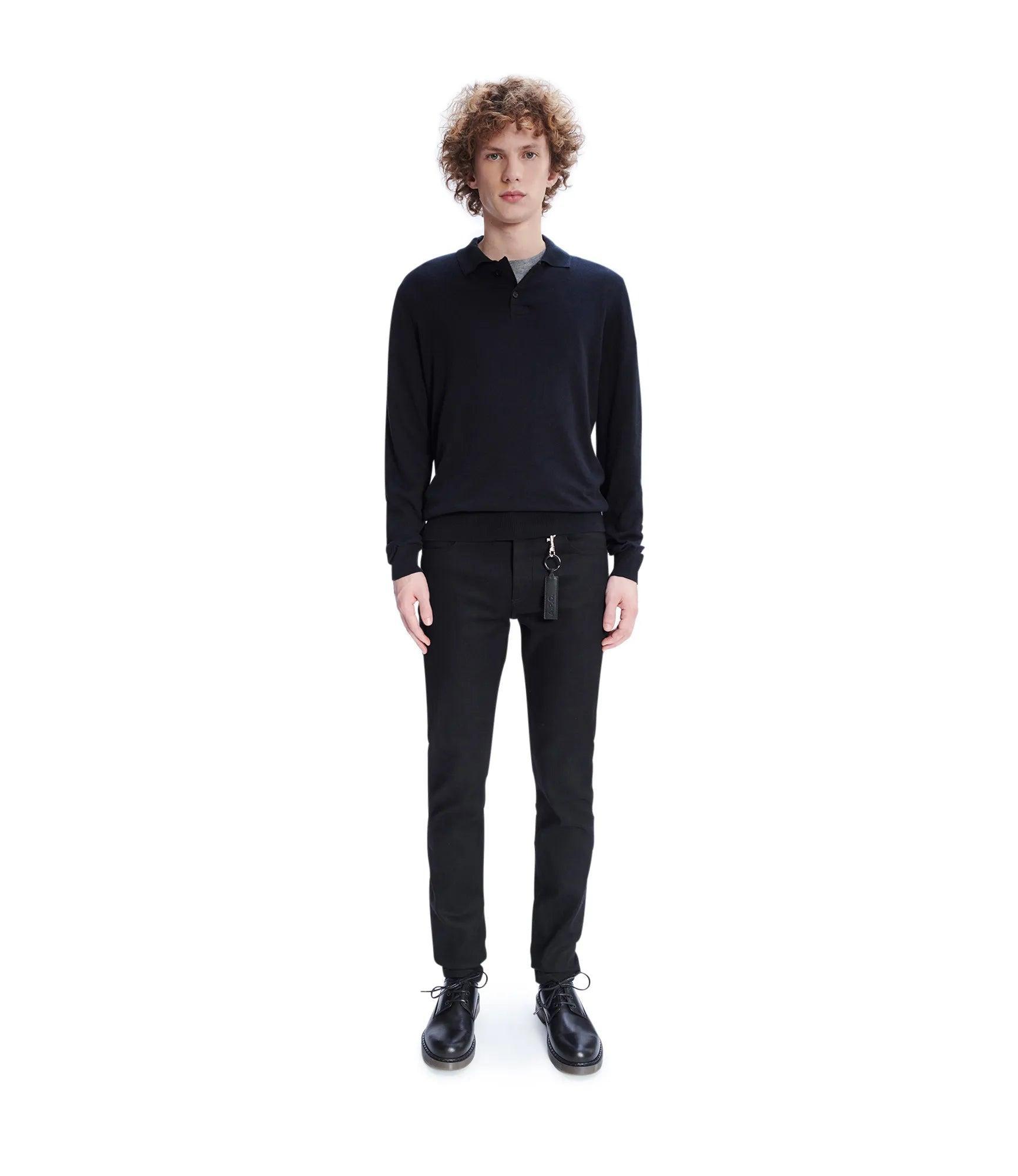 Lemaire Twisted Workwear Pants - Black Male Product Image