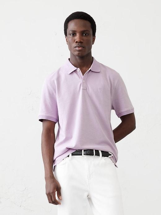 Cotton Pique Polo Product Image