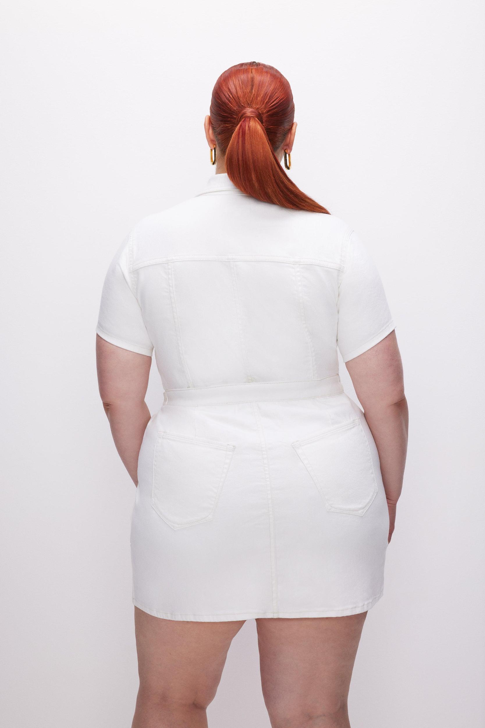 FIT FOR SUCCESS MINI DRESS | WHITE001 Product Image