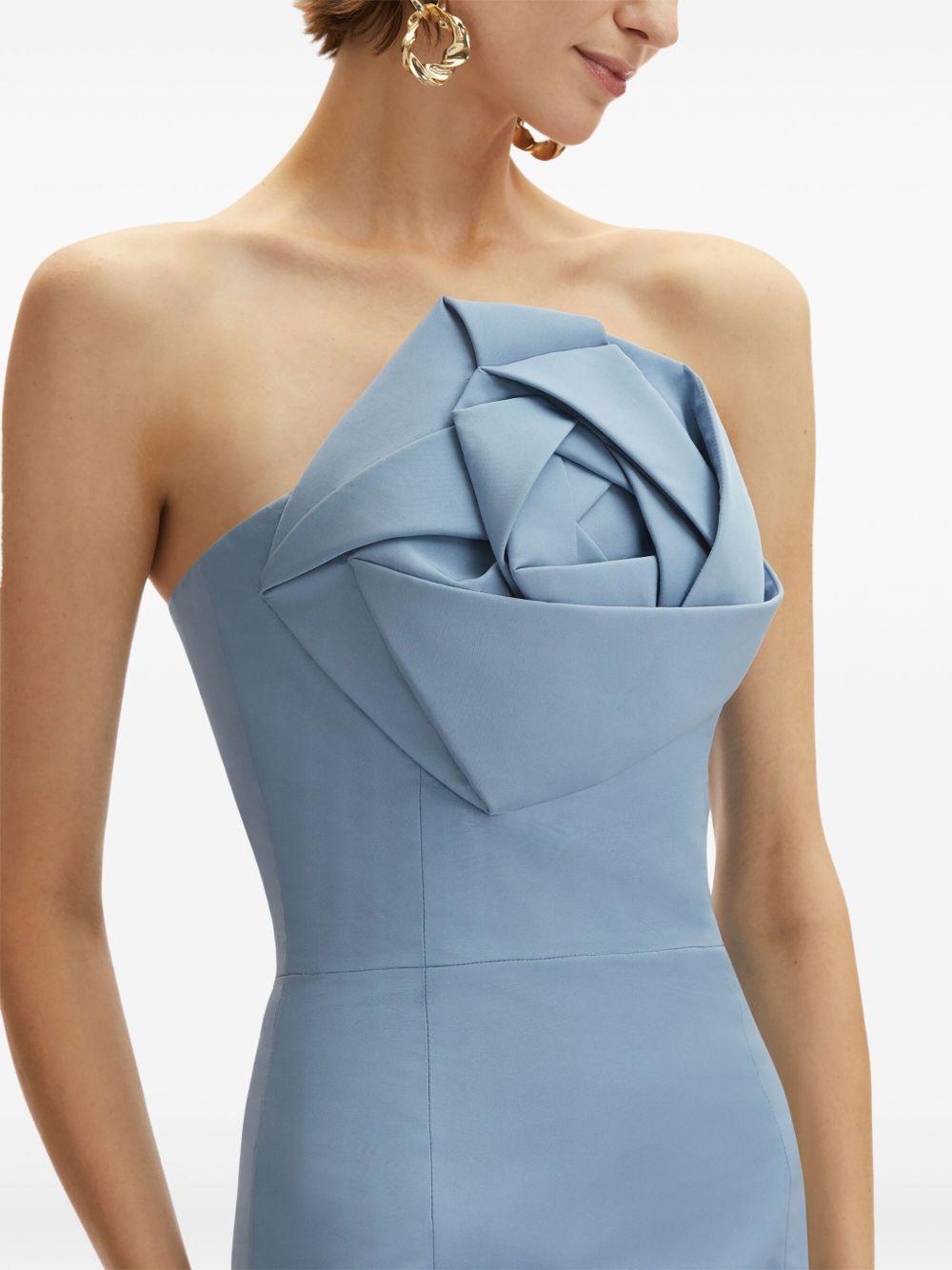 rose-motif trumpet gown Product Image