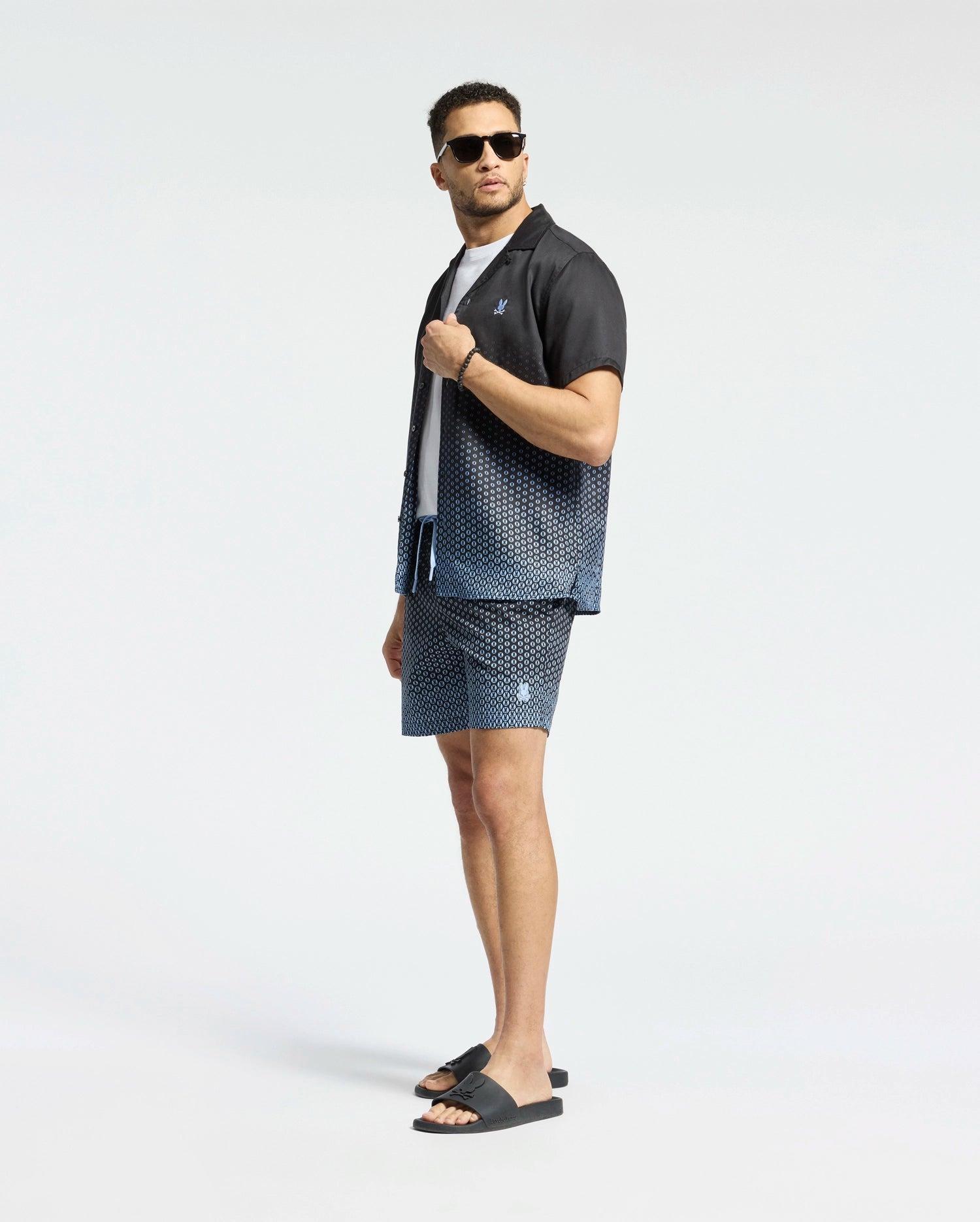 MENS BENDIGO ALL OVER PRINTED SWIM TRUNK - B6W619F200 Product Image