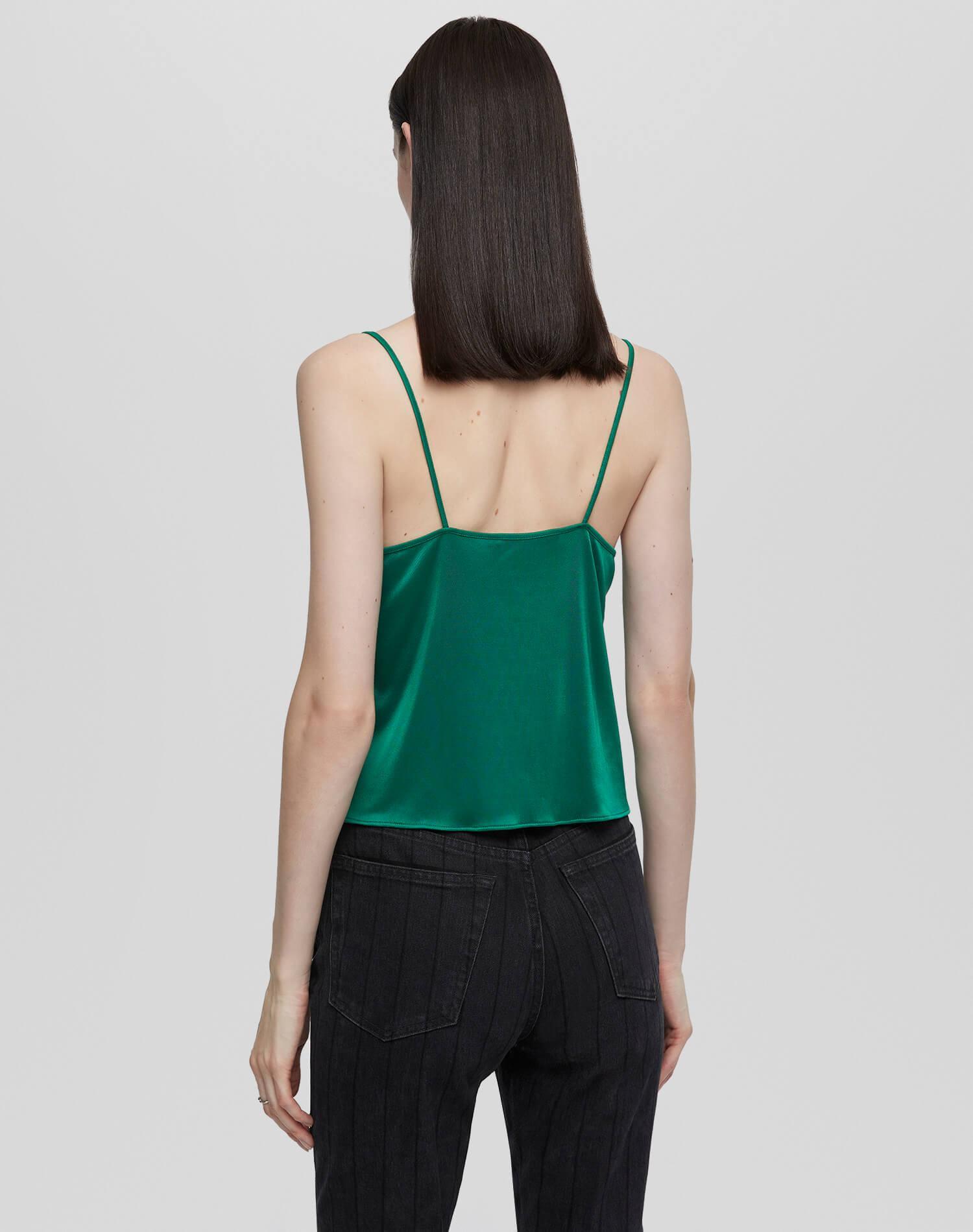 Bandana Party Top - Grass Green Female Product Image