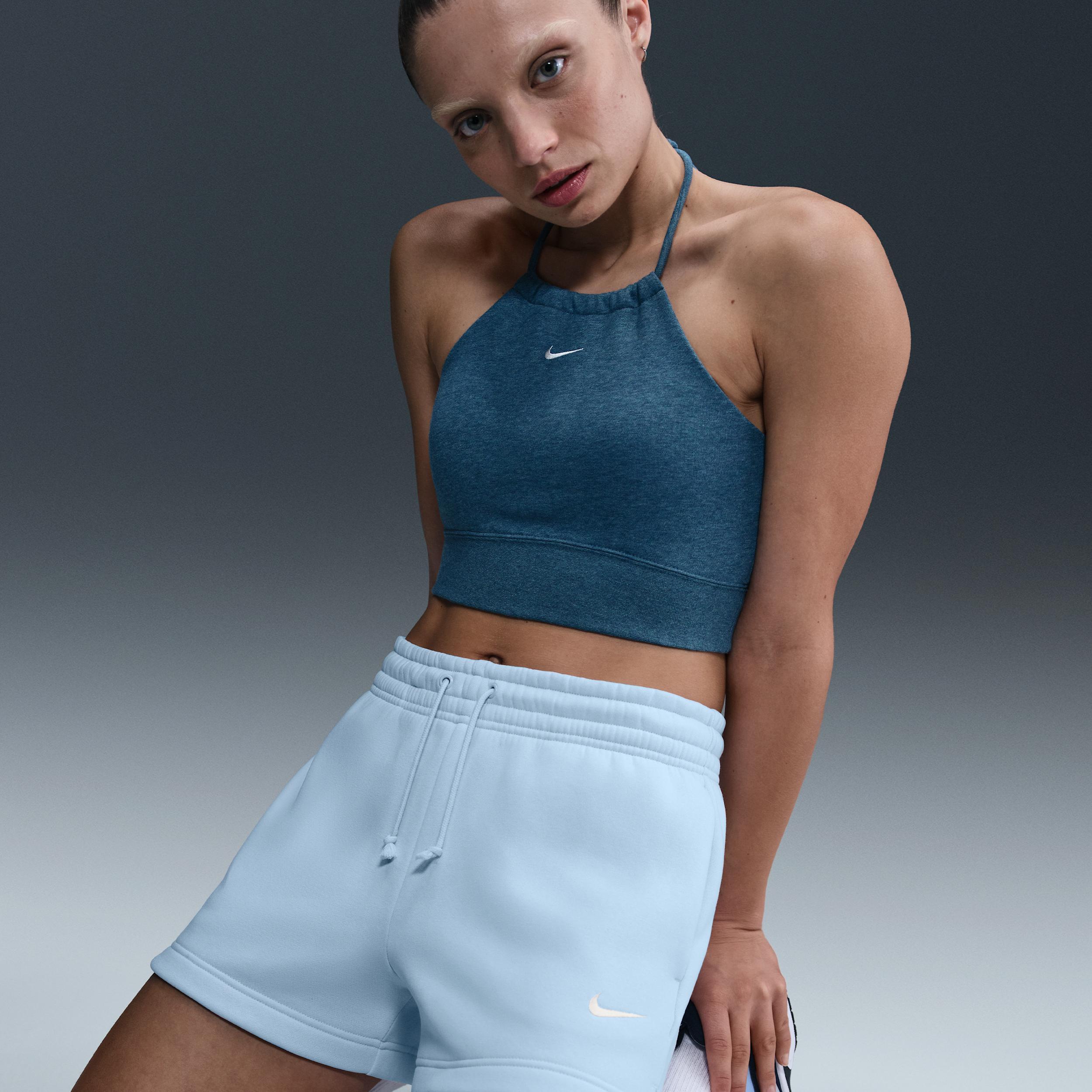 Nike Sportswear Phoenix Fleece Mid-Rise Short Womens at Urban Outfitters Product Image
